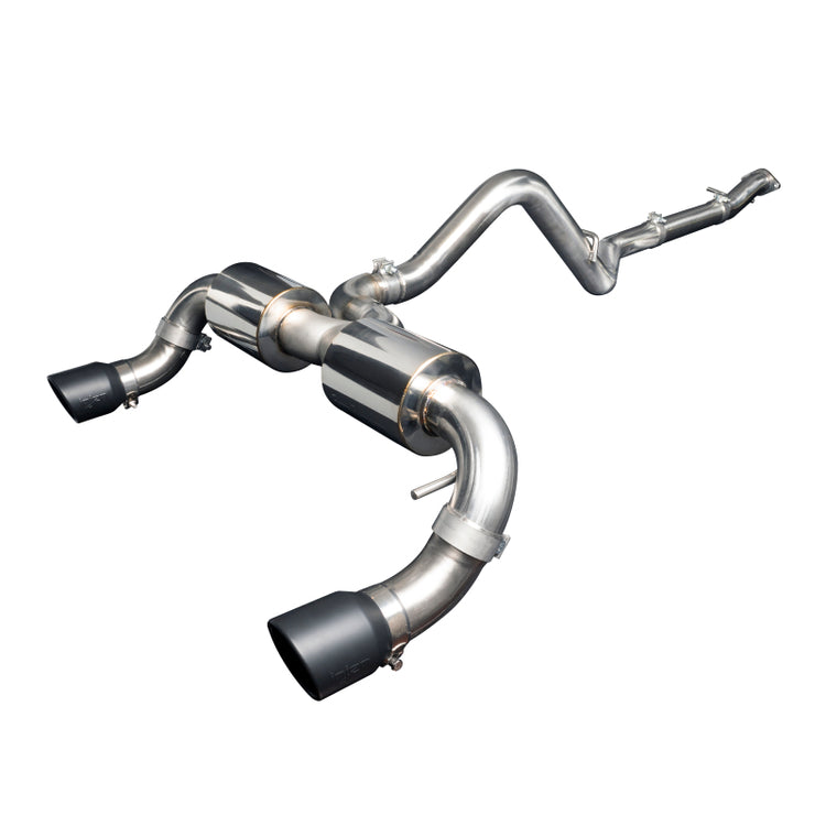 SES9300 Twin Turbo SS Cat-Back Exhaust for 2021-2022 Ford Bronco L4-2.3L Turbo & V6-2.7L