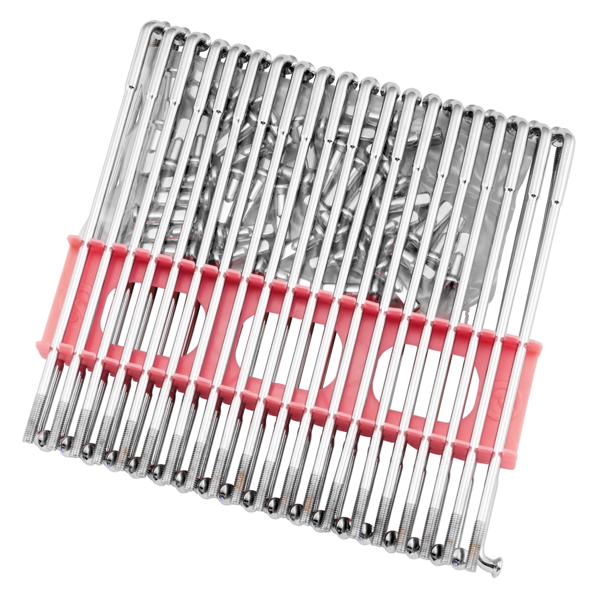490890 Front & Rear Spokes, Chrome