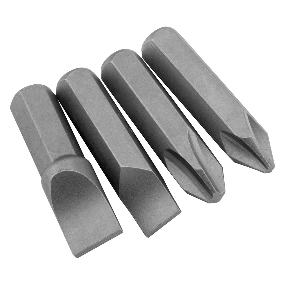152500 0.5 in. Replacement Tips Impact Driver - 4 Piece