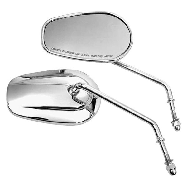 482006 Tapered Long Stem Mirrors, Chrome