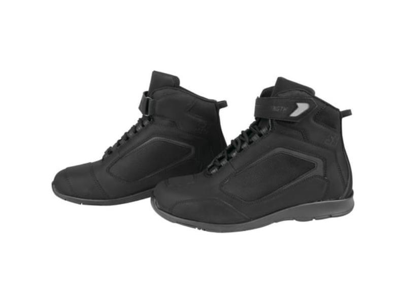 Moment Truth Leather Shoe, Black - Size 12