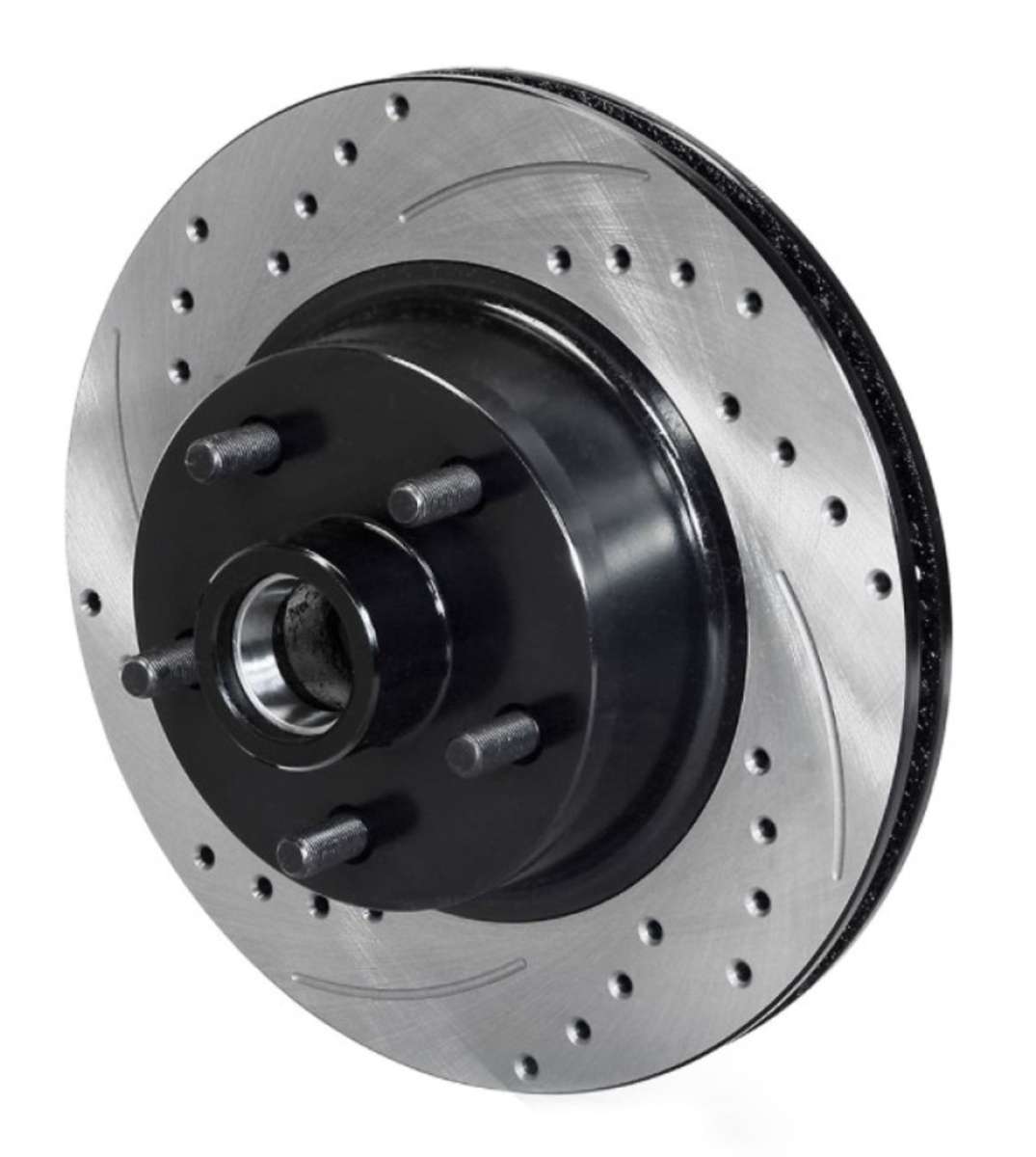 160-16995-BK 16x1.38 12x10.75 72 Stagg Vane SRP Drilled Performance Rotor