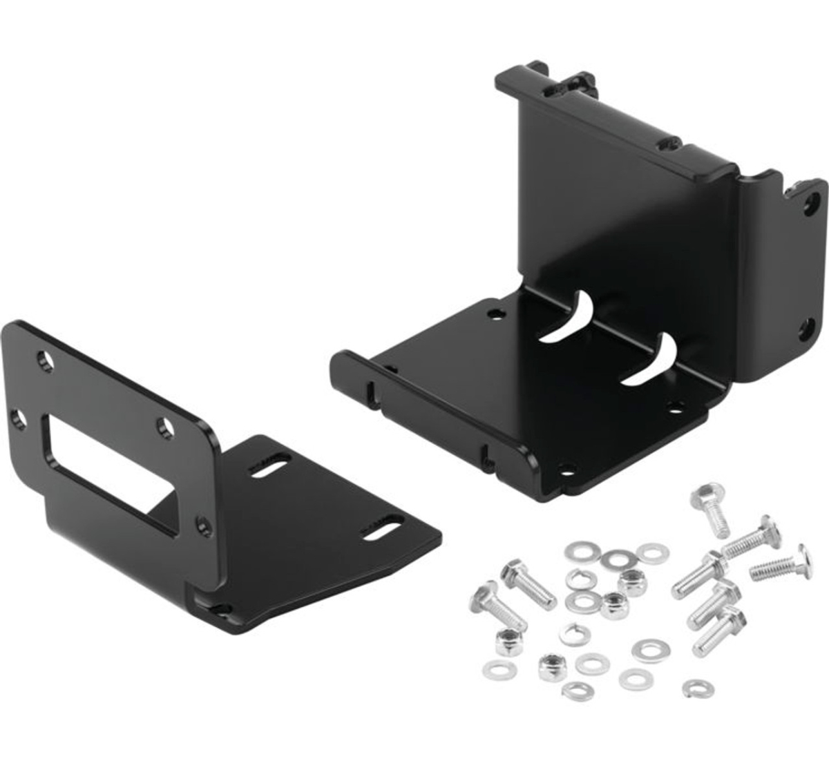 Warn Industries 100878 Polaris Winch Mount, Black -  Warn Industries Inc