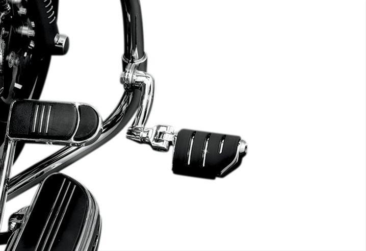 7555 1.25 in. Longhorn Offset Trident Dually Highway Pegs