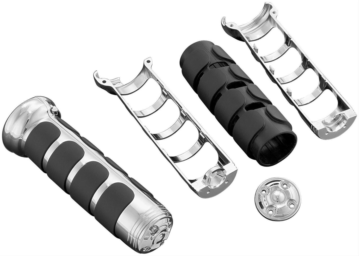 6383 Iso-Grips with OEM Heated Grips Gloss, Black