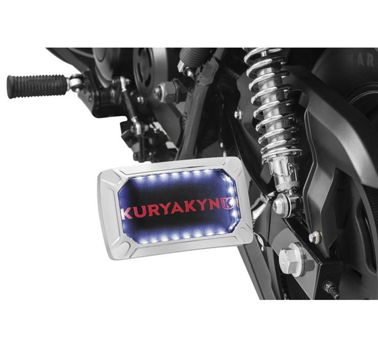 3192 Nova Horizon Side-Mount License Plate Holders, Chrome
