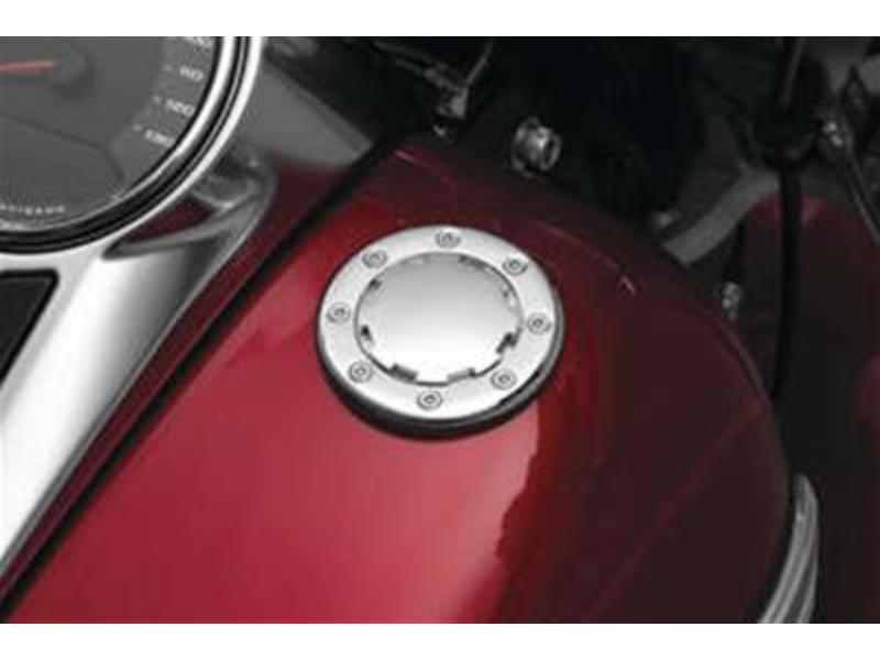 7434 Vented Flush Mount Gas Caps, Chrome