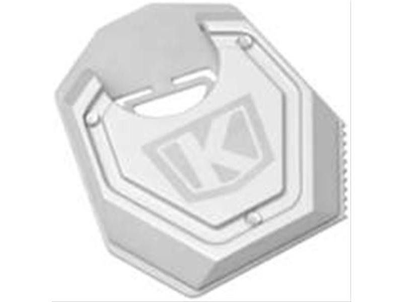 Lodestar Kickstand Shoe - Silver - Durable Kickstand Pad