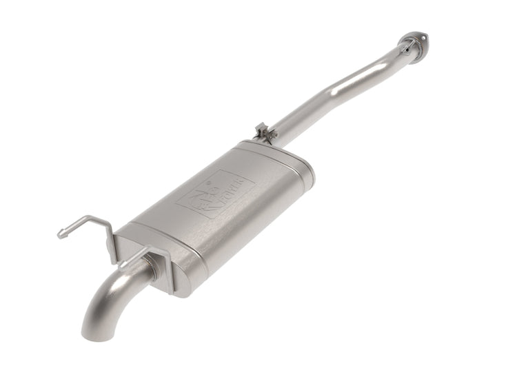 aFe 49-46049 Rock Basher 409 SS Hi-Tuck Cat-Back Exhaust System with Single Rear Exit for 1999-2004 Toyota Tacoma