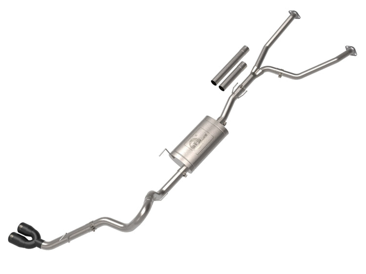 aFe 49-36061-B Vulcan Series 304 SS Cat-Back Exhaust System with Dual Side Exit for 2022-2023 Toyota Tundra