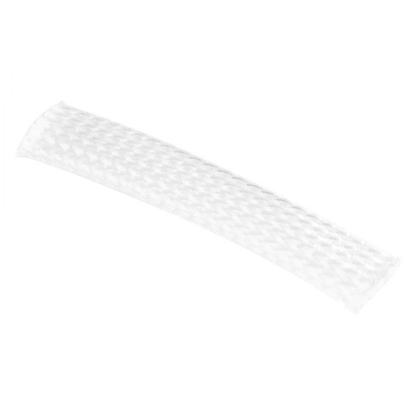0.375 in. 10ft. Section Braided Flex Sleeving, White