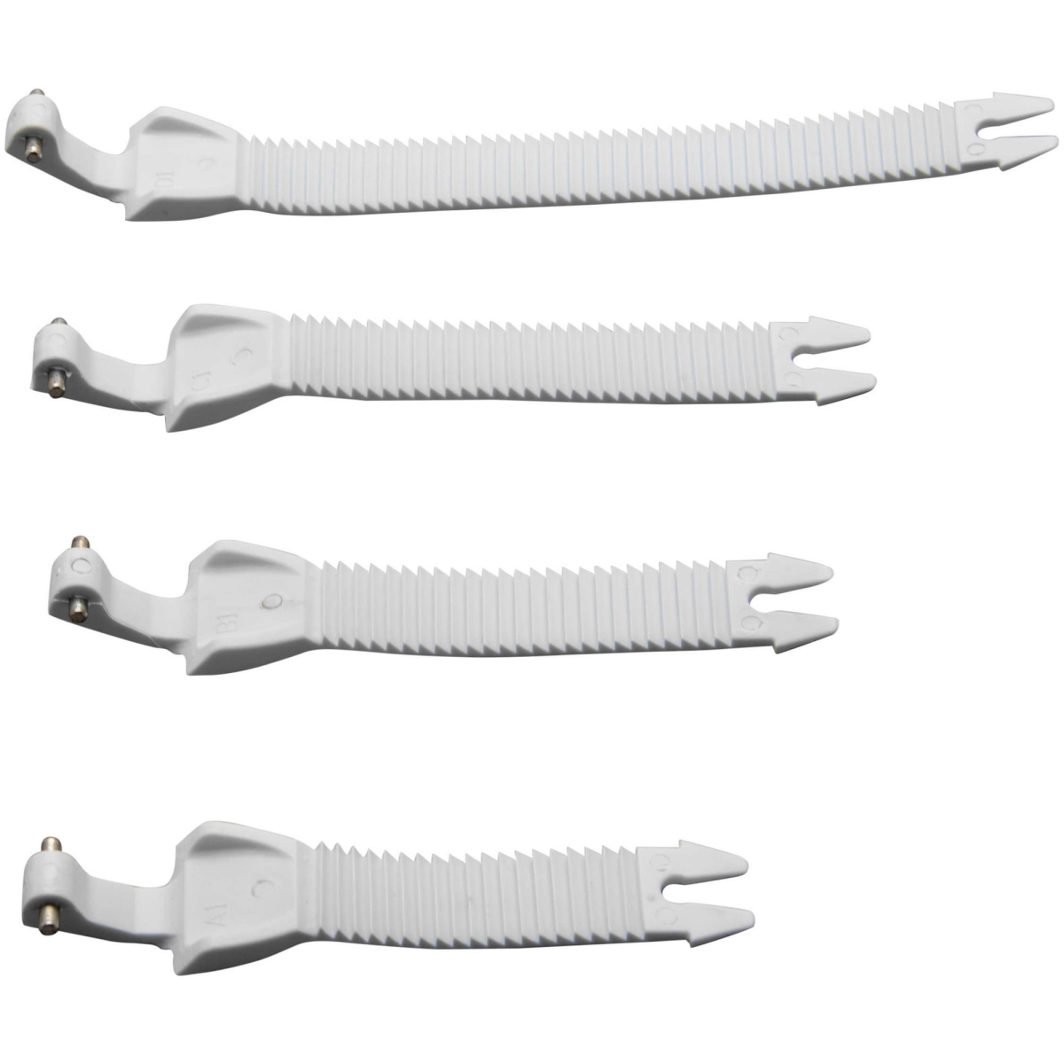 445372 AR1 Youth Boot Replacement Strap Kit, White