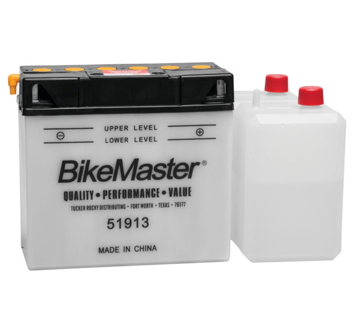 Picture of Bike Master 781133 185 x 82 x 170 mm Performance Conventional Batteries&#44; White