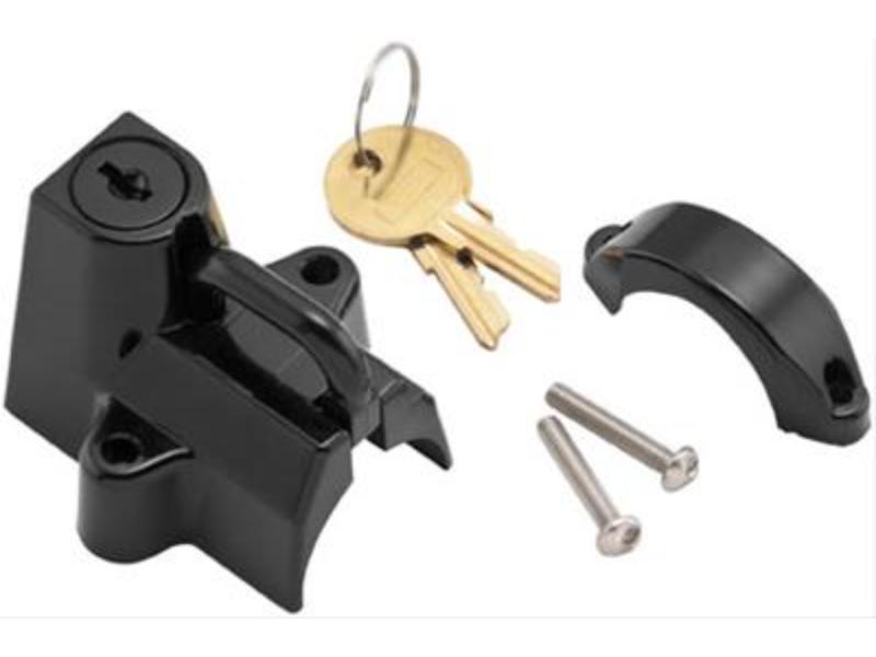 492979 Motorcycle Helmet Lock, Black