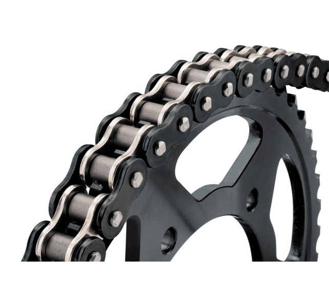 525 x 130 BMZR Z Ring Chain, Black & Chrome