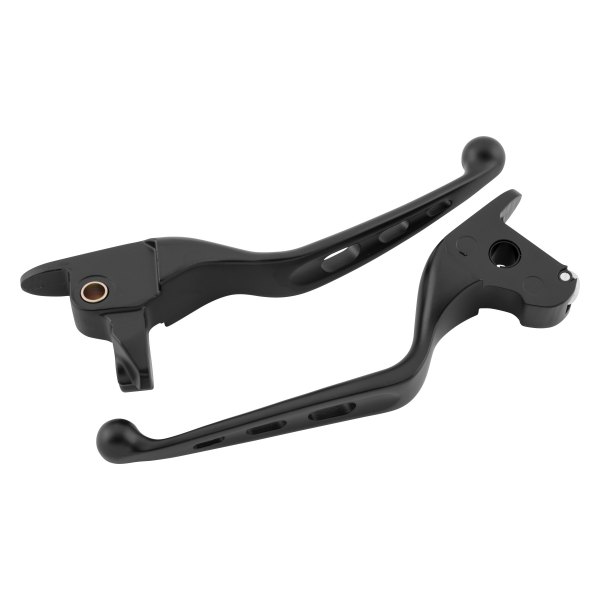 491155 Tri-Hole Lever Set for 2014-2016 Harley Davidson CVO Limited, Black