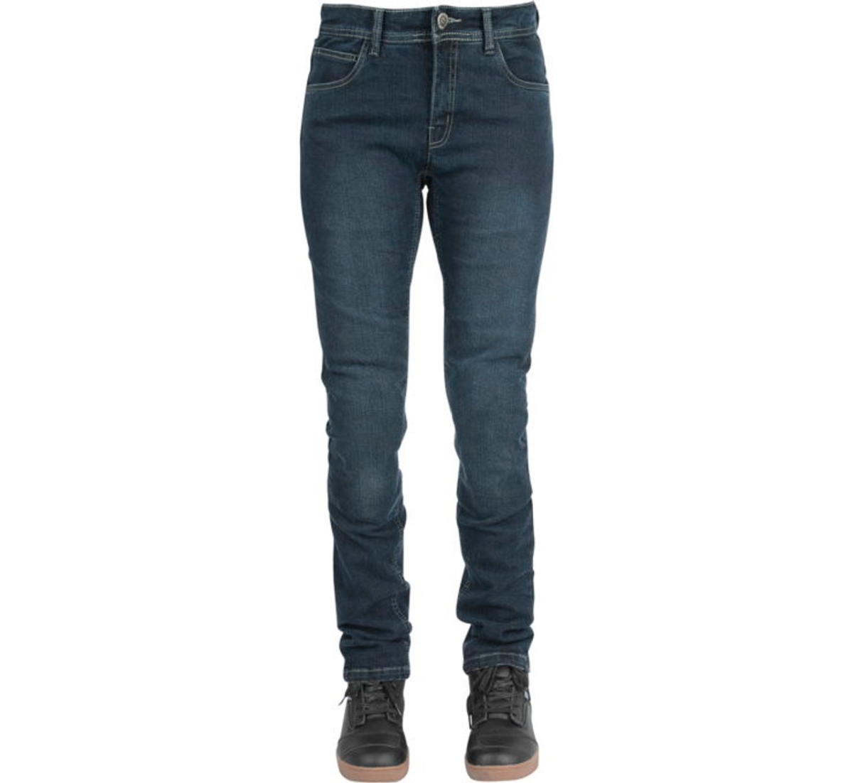 889857 Fast Times Womens Denim Jeans - Long, Blue - Size 18