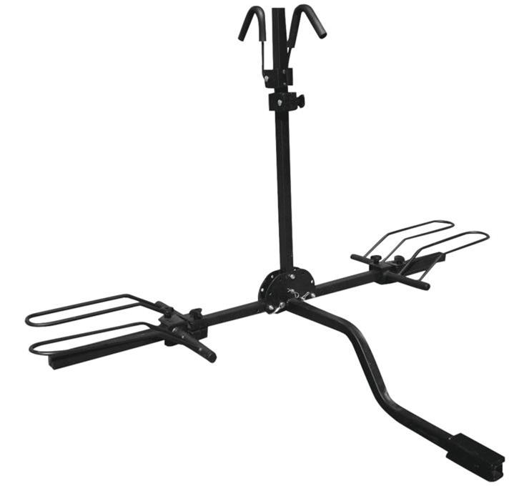 151609 2-Spot Hitch Mount Bike Carrier, Black