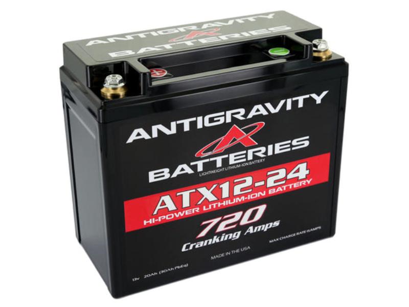 AG-YTX12-24-L XPS V-12 Lithium Battery - Left Side Negative Terminal