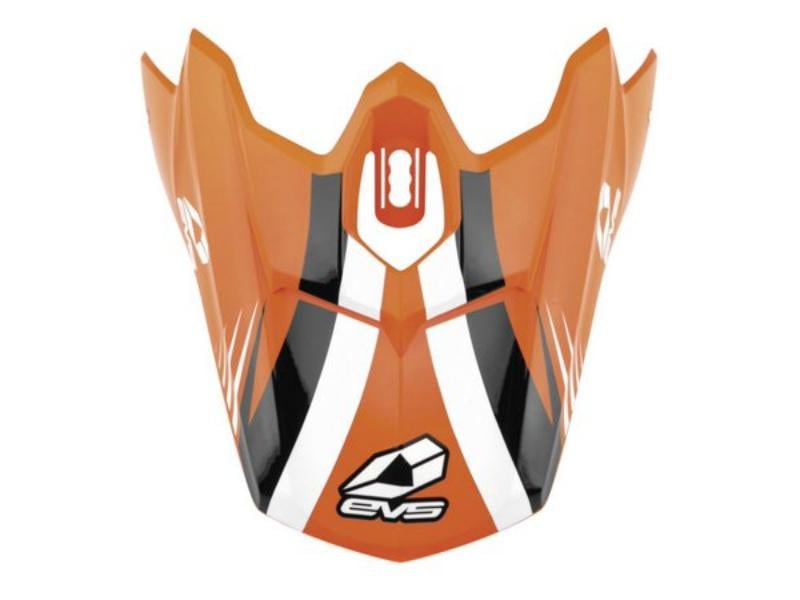 H16T3W-VSOWBK T3 Works Visor - Orange, White & Black