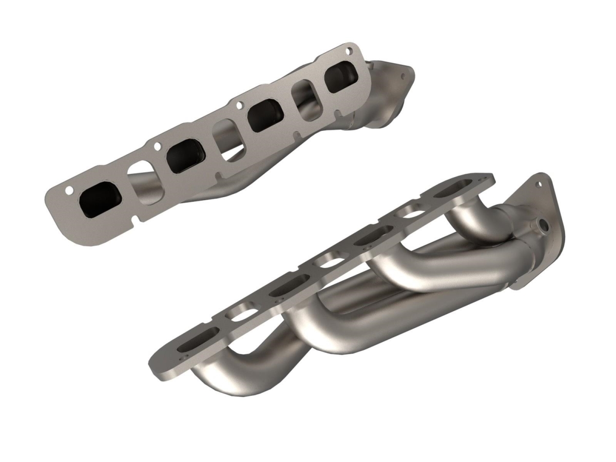 aFe 48-38032-T Trackhawk WK2 Twisted Steel SS Titanium Coated Headers for 2011-2021 Jeep Grand Cherokee V8-6.2L