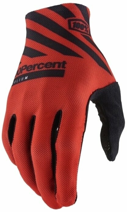 Picture of 100 Percent 10007-00017 Celium Gloves&#44; Racer Red - Large