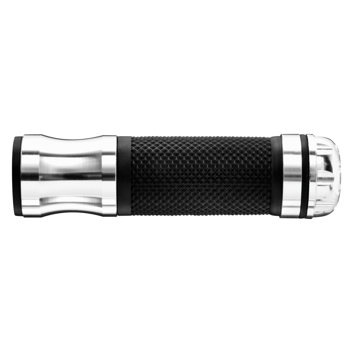 135 mm Revolver Bar-End Grips, Silver