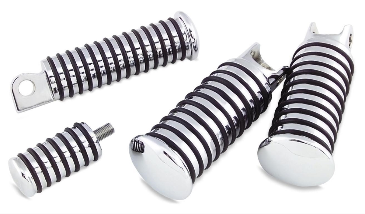 492438 O-Ring Replacement Foot Pegs, Chrome