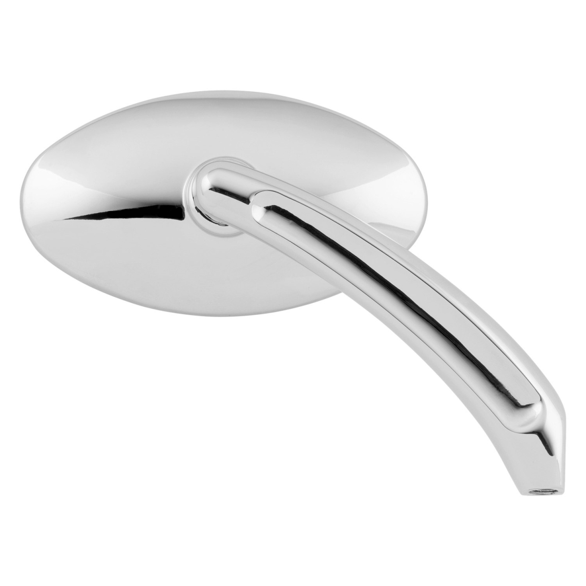 488747 2.5 x 4.5 in. Oval Mirrors, Chrome