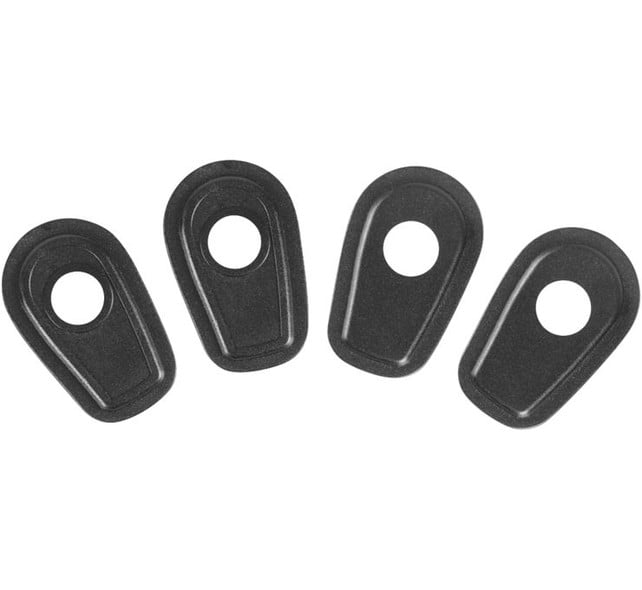 Turn Signal Adapter for Kawasaki - Black - 43 x 27 mm - Durable Design