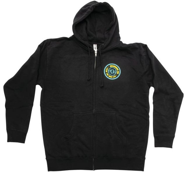 155372 Sprocket Hi-Vis Hoodie, Black - Small