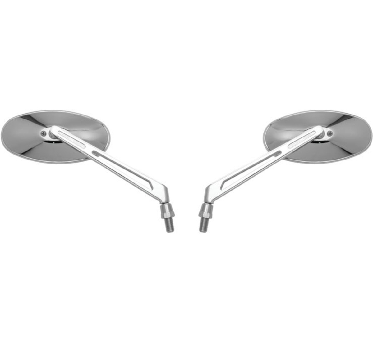 600806 Oval Machined Arm, Chrome