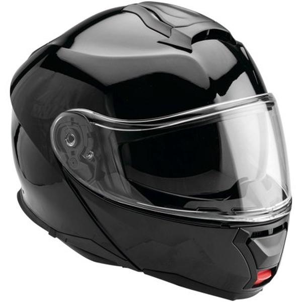 Vulcan Modular Motorcycle Helmet, Black - Medium