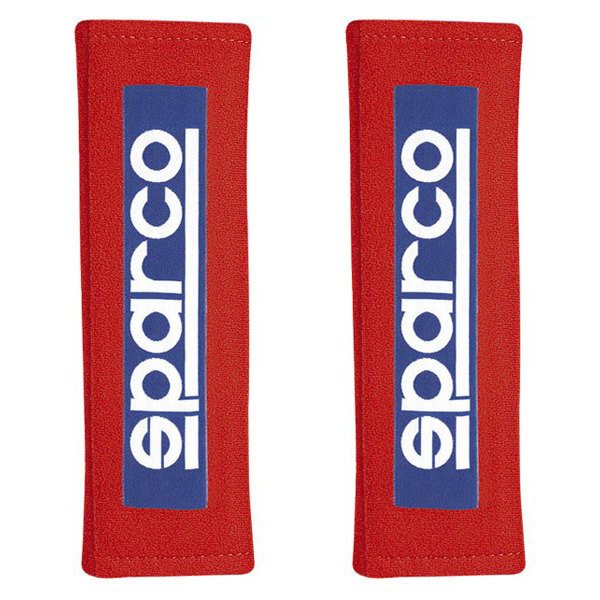 3 in. Not Fireproof Velour Harness Pads - Red