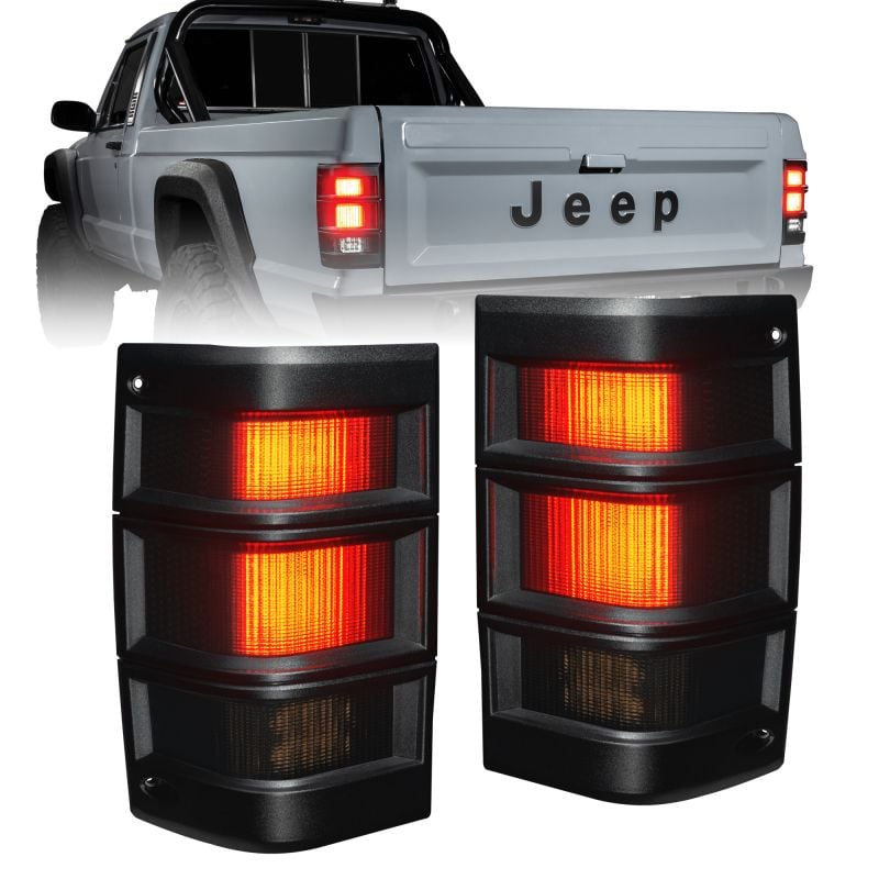 Oracle Lighting 1986-1992 Jeep Comanche MJ LED Tail Lights (5909-003, 5909-020) (213317)