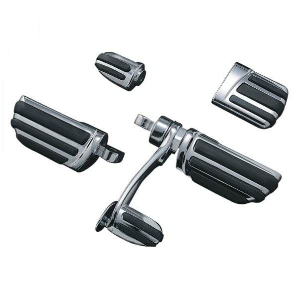 Pilot Pegs with Male Mount Adapter - Chrome