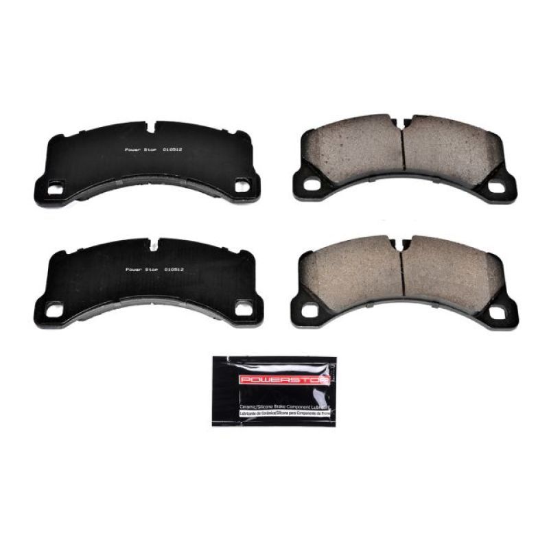 PowerStop Z23-1452 Front Z23 Evolution Sport Brake Pads with Hardware for 2011-2013 Porsche Cayenne