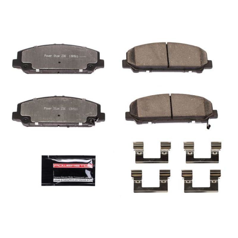 PowerStop Z36-1286 Front Z36 Truck & Tow Brake Pads with Hardware for 2005-2010 Infiniti QX56