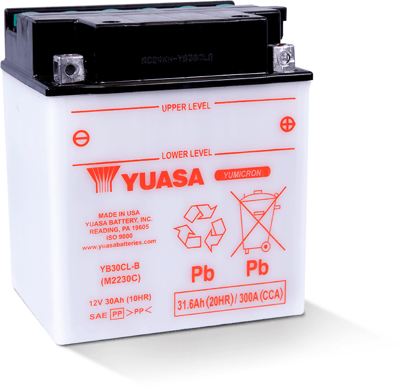 YUAM2230CTWN YB30CL-B Yumicron CX 12V Battery