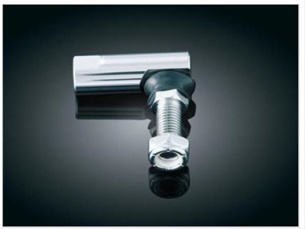 Barrel Style Right Hand Female 0.31 in.-24 Threads - Chrome