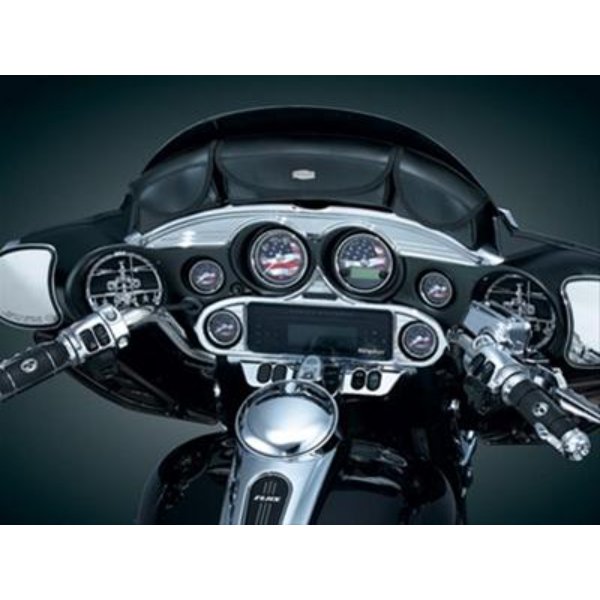3765 Stereo Accent Trim for 96-13 FL Touring Models - Chrome
