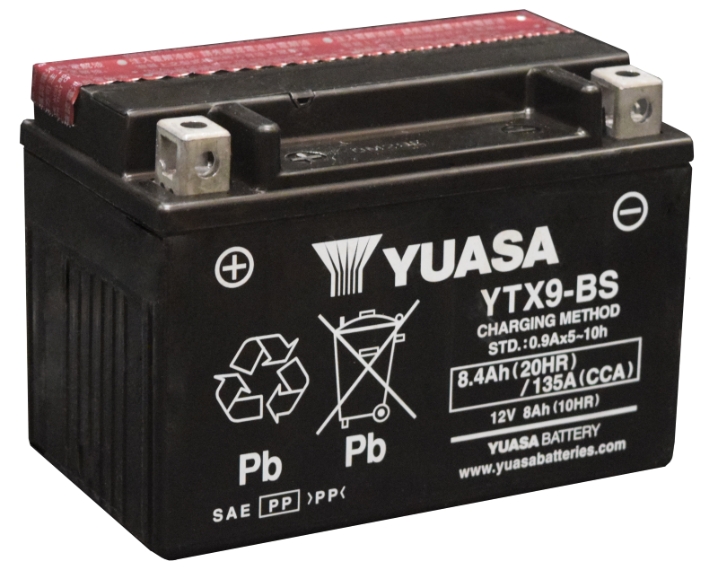 YUAM329BSIND YTX9-BS Maintenance Free AGM 12V Battery