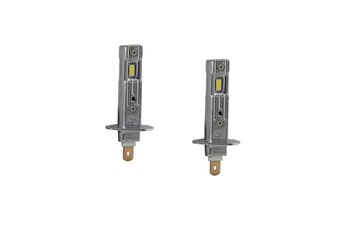 H1 White SL2 LED Bulbs - Pack of 2