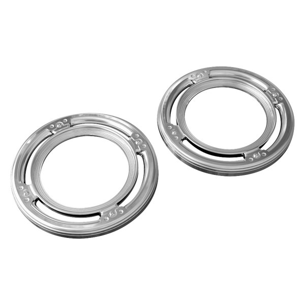 Rear Speaker Accents for Harley-Davidson - Chrome