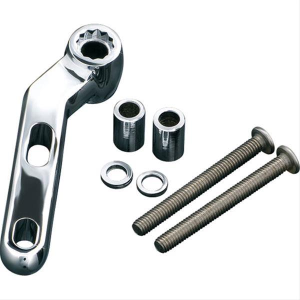 Drink Holder Clutch or Brake Perch Mount Kit - Chrome