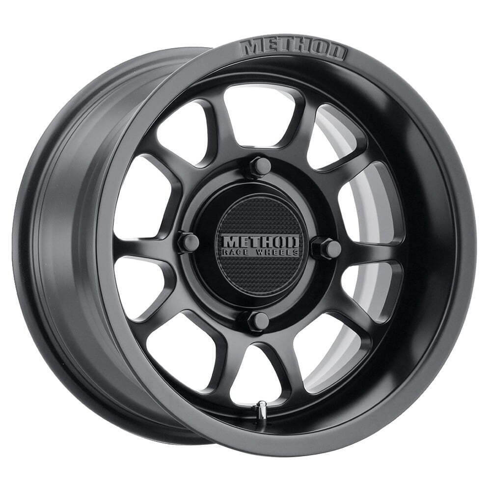 MR40951060555 15 x 10 in. 6x139.7 BP, 0 mm Offset & 78.3 mm CB MR409 Bead Grip Matte Black Wheel