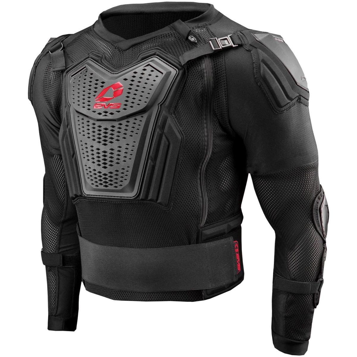 CS20-BKR-XL Men Comp Suit Ballistic Jersey - Black & Red - Extra Large