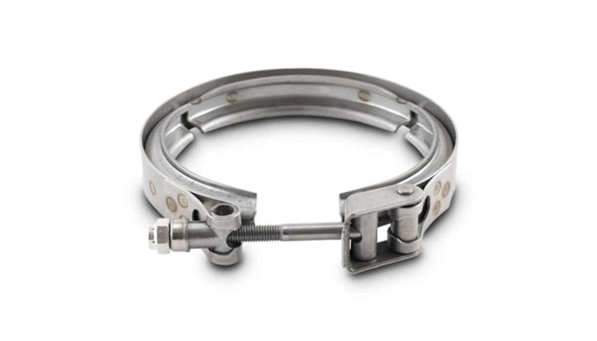 19887C Stainless Steel V-Band Clamps, Silver