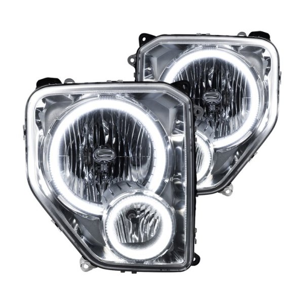 Oracle Lighting 2008-2012 Jeep Liberty Pre-Assembled LED Halo Headlights (7075-001, 7075-330, 7075-333, 7075-334, 7075-335, 7075-504) (213767)