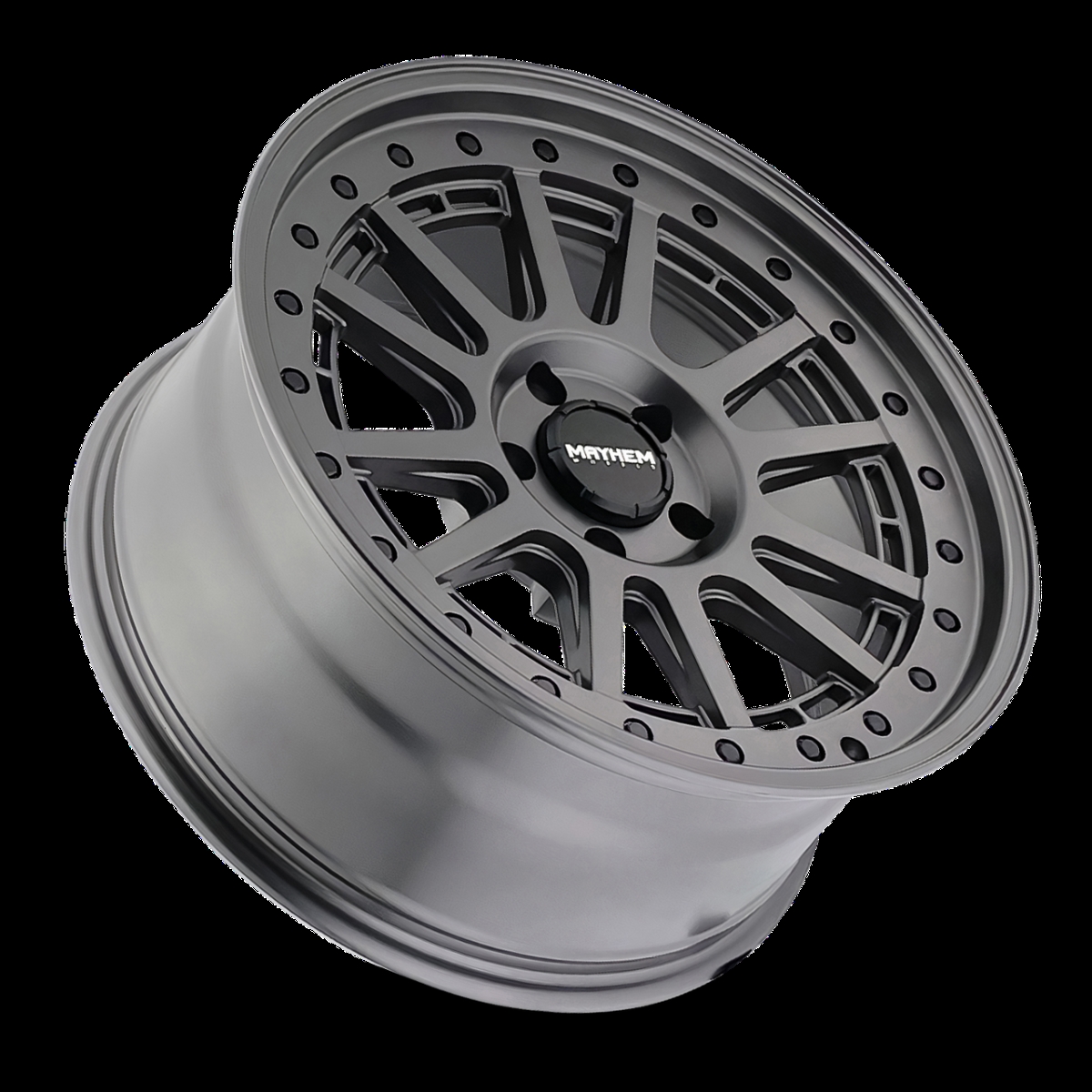 8305-5744MG 15 x 7 in. 5x100 BP, 15 mm Offset 8305 Compass Matte Gunmetal Wheel